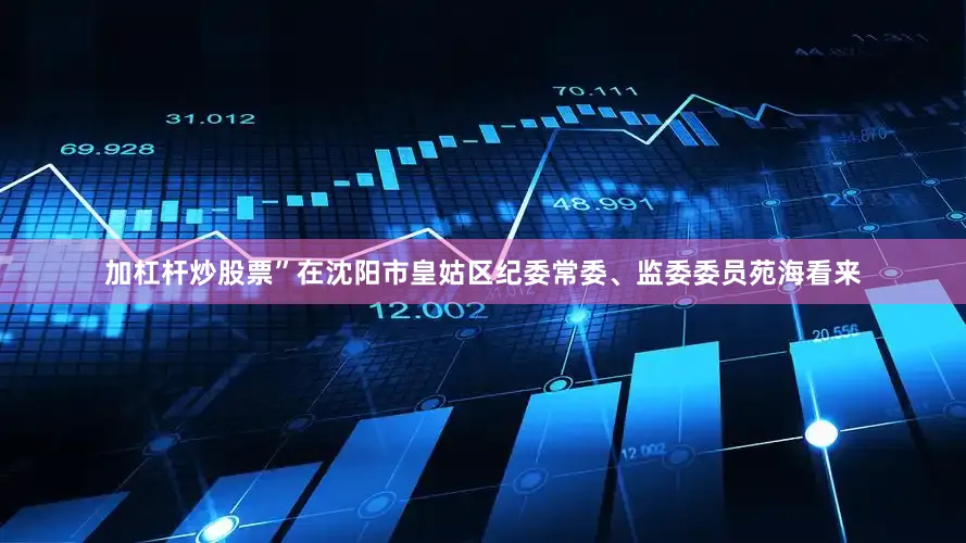 加杠杆炒股票”在沈阳市皇姑区纪委常委、监委委员苑海看来